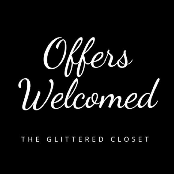 NEW INC Metallic Striped Knit Top M Petite MP Long Sleeve Sparkly - Picture 5 of 7